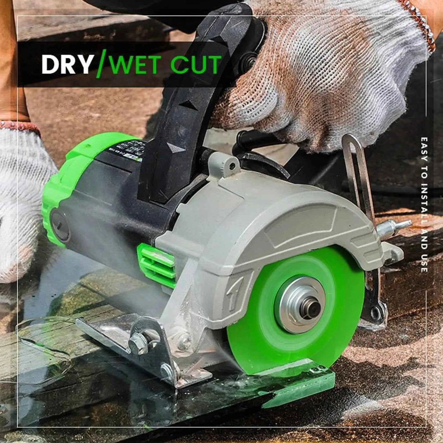 Lame De Scie pour carrelage mini verte ultra fine