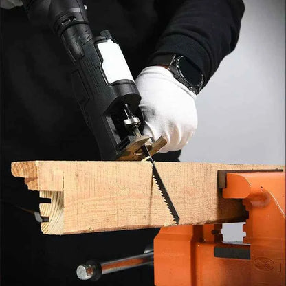 Scie Sabre électrique portative noire argentée