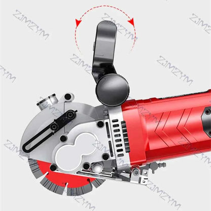 Scie Circulaire électrique rouge avec laser