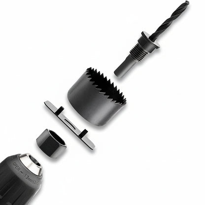 Kit Scie Cloche mini en métal noir en coffret