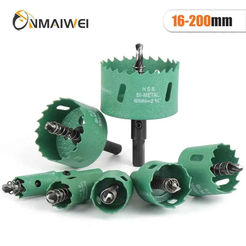 Kit Scie Cloche à bois vert bimetal portative