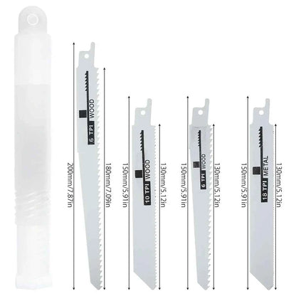Lame De Scie Sabre blanches pour bois métal 10pcs