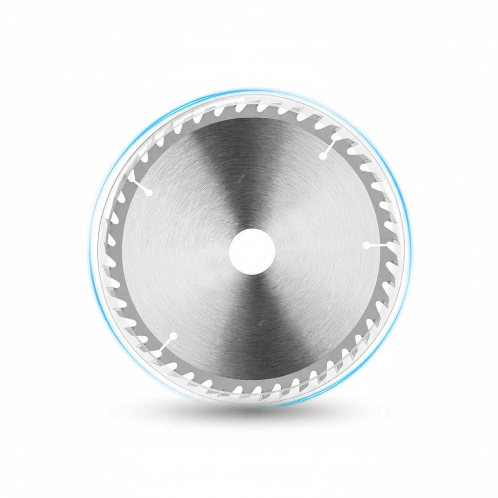 Lame De Scie Circulaire en acier argenté 165mm 60t