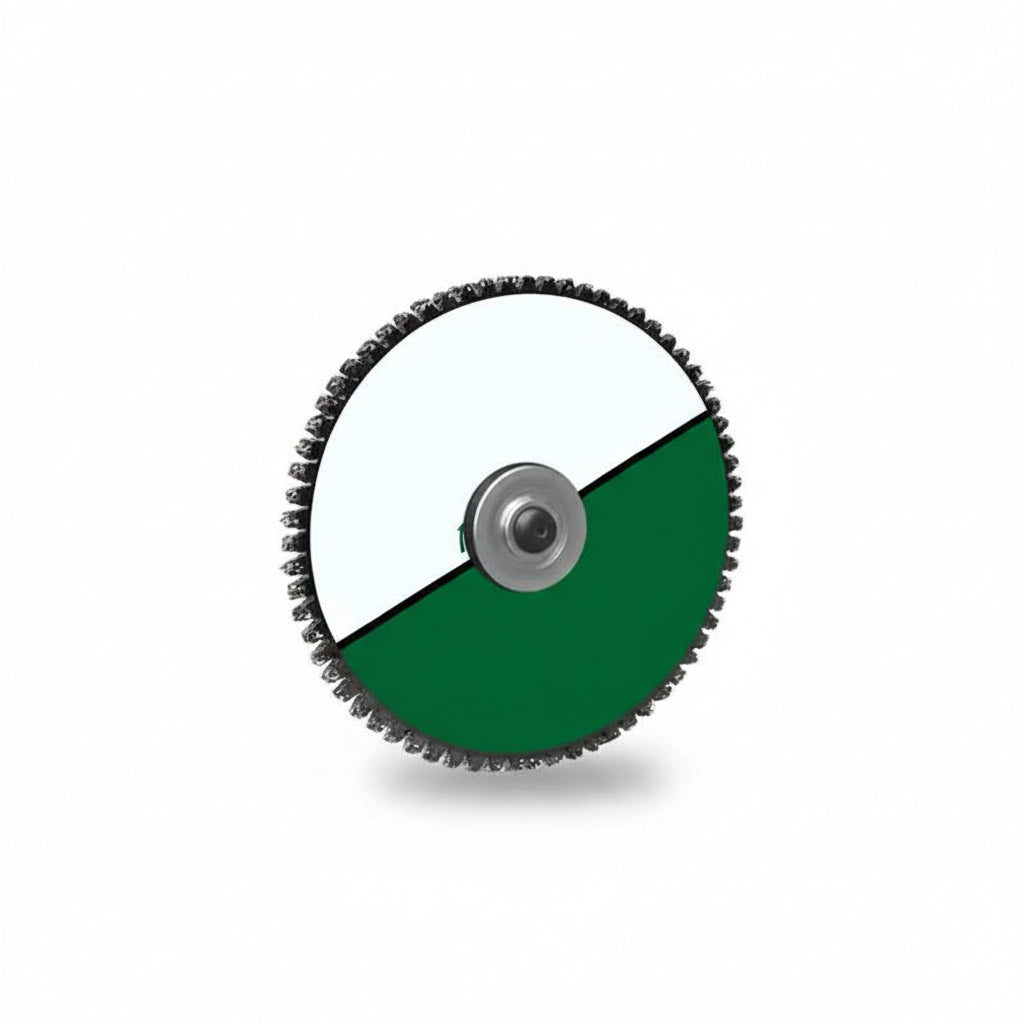 Lame De Scie Circulaire argent verte dentée