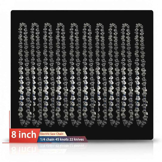 Chaîne De Scie électrique noire 8 inch à maillons