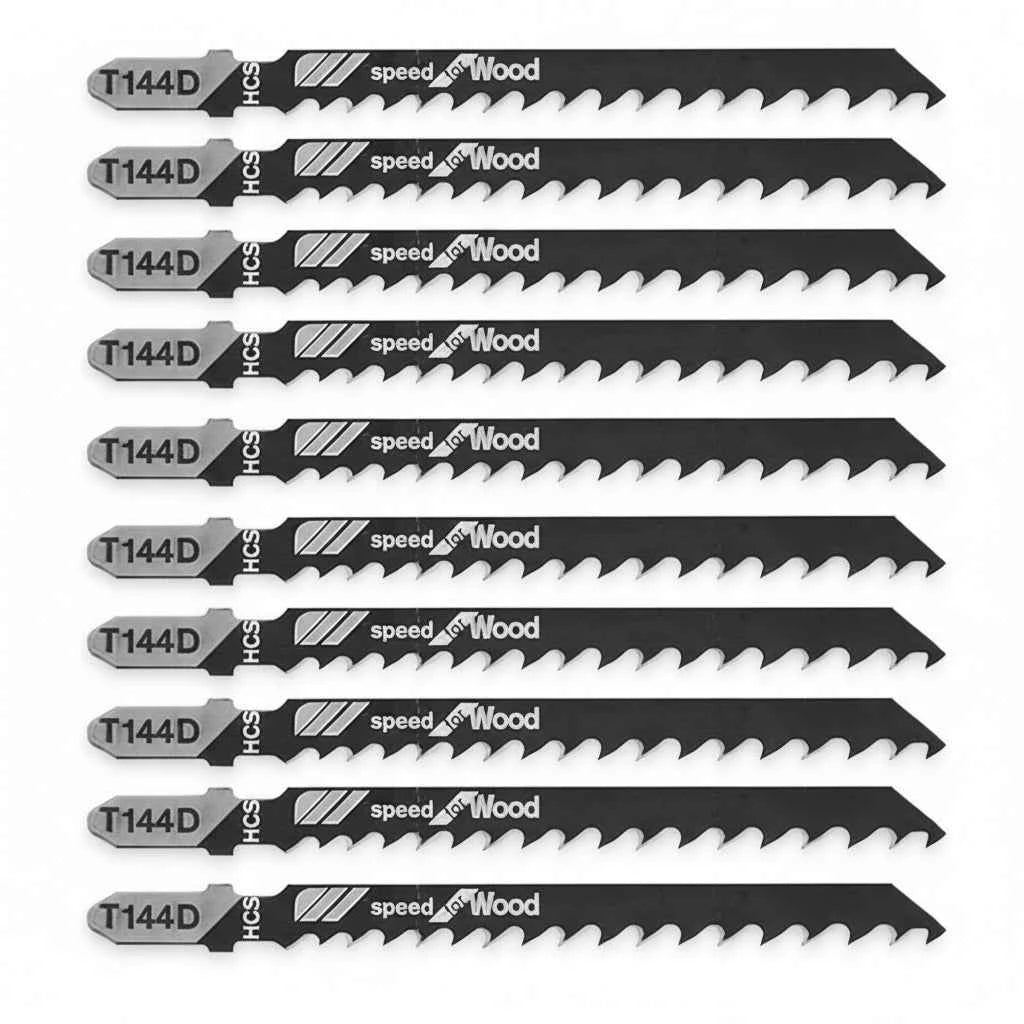 Lame De Scie Sauteuse noire pour bois denture large