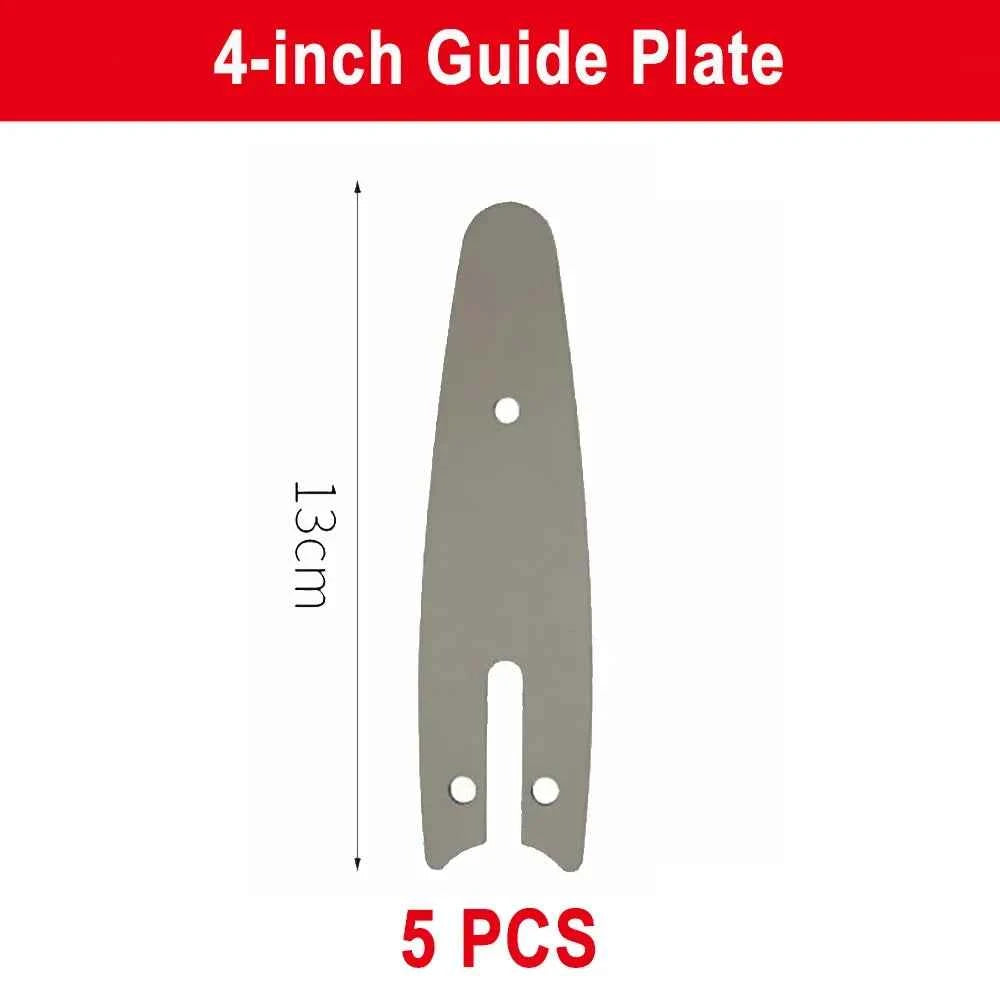 Chaîne De Scie mini sans fil 4 inch avec guide gris