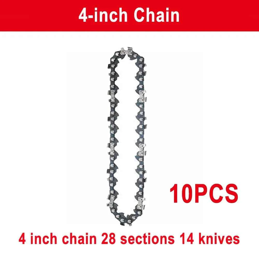 Chaîne De Scie mini sans fil 4 inch avec guide gris