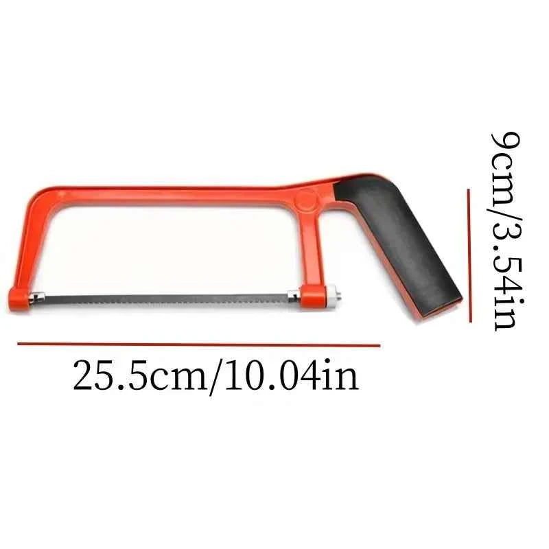 Scie À Métaux mini à cadre orange poignée noire