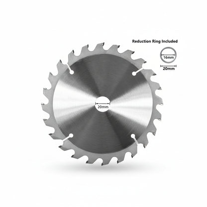 Lame De Scie Circulaire en acier argenté 165mm 60t