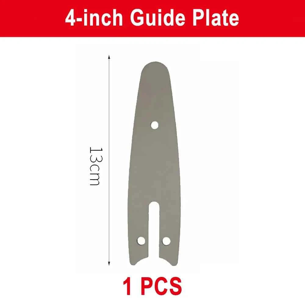 Chaîne De Scie mini sans fil 4 inch avec guide gris