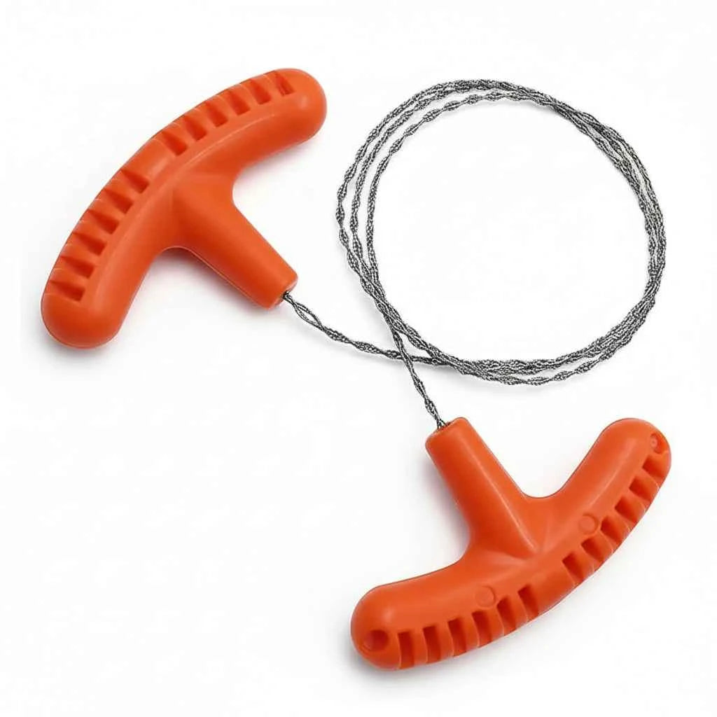 Scie À Chaîne portative orange à poignées en t