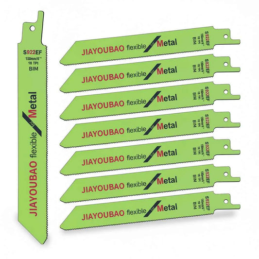 Lame De Scie Sabre flexible verte pour metal