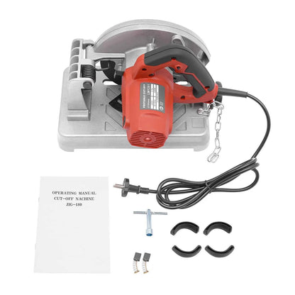 Scie À Métaux électrique stationnaire rouge et noire