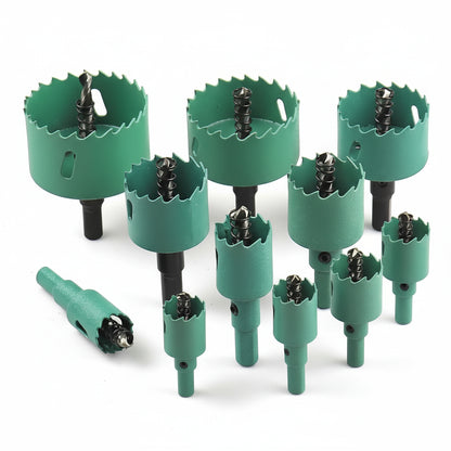 Kit Scie Cloche à bois vert bimetal portative