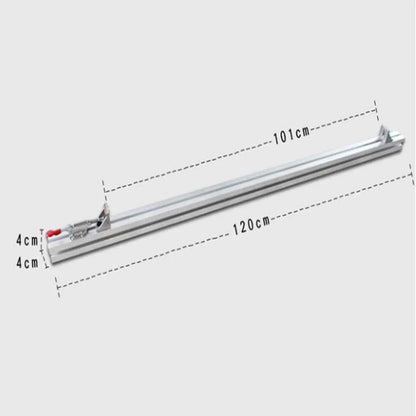 Guide De Scie en aluminium avec serre joint rouge