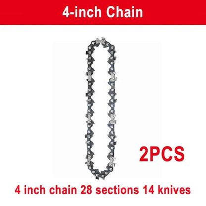 Chaîne De Scie mini sans fil 4 inch avec guide gris
