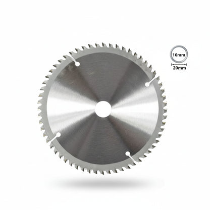 Lame De Scie Circulaire en acier argenté 165mm 60t