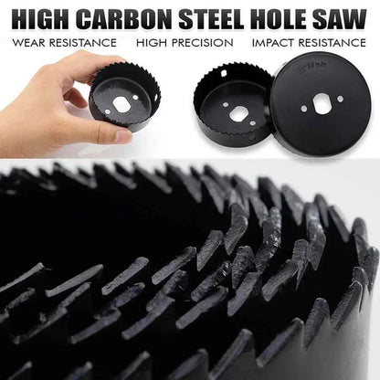 Kit Scie Cloche mini en métal noir en coffret