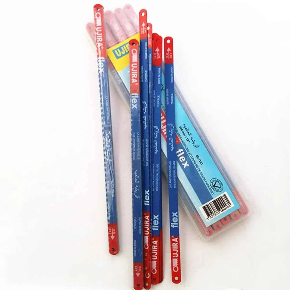 Scie À Métaux à main rouge et bleue flex