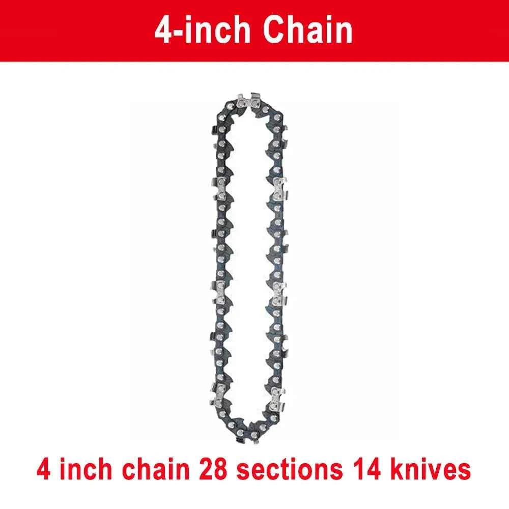 Chaîne De Scie mini sans fil 4 inch avec guide gris