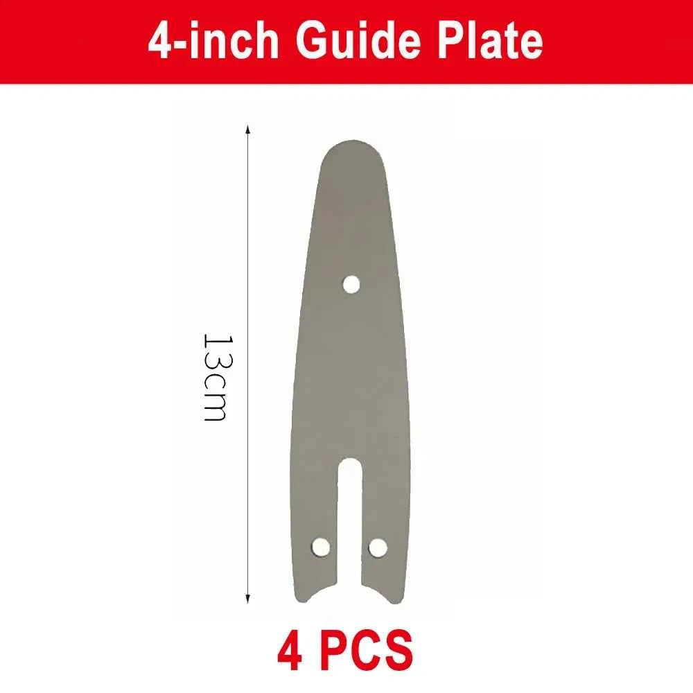 Chaîne De Scie mini sans fil 4 inch avec guide gris