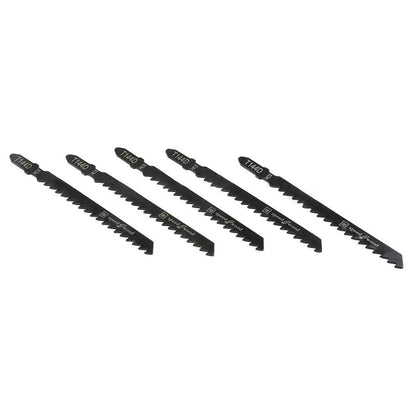 Lame De Scie Sauteuse noire pour bois denture large