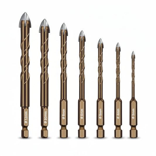 Kit Scie Cloche bronze hélicoïdal à pointe lance