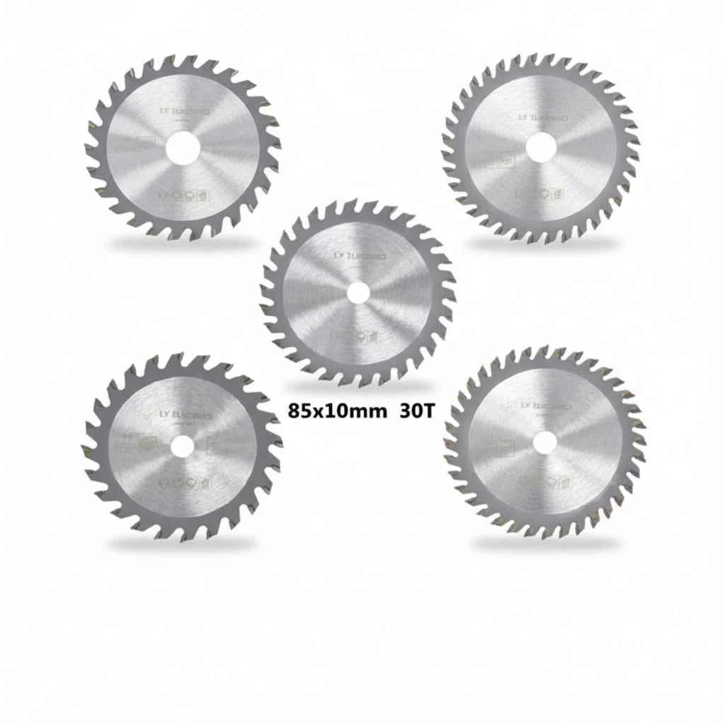 Lame De Scie Circulaire argent 85x10 15mm multi dents