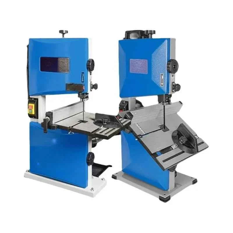 Scie À Ruban Bois électrique bleue de table