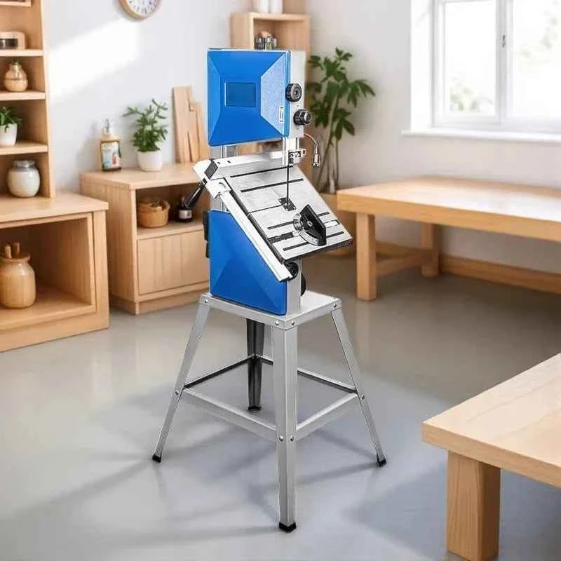 Scie À Ruban Bois électrique bleue de table