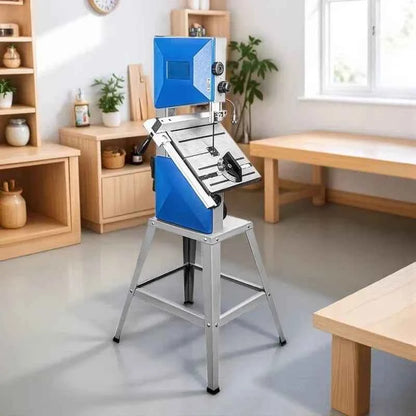 Scie À Ruban Bois électrique bleue de table